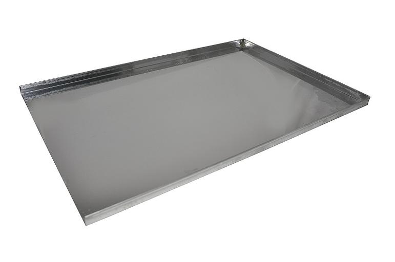Противень 600*400 мм. h=2 см. (3 борта) нерж. 0,8мм MG /1/ фото 1