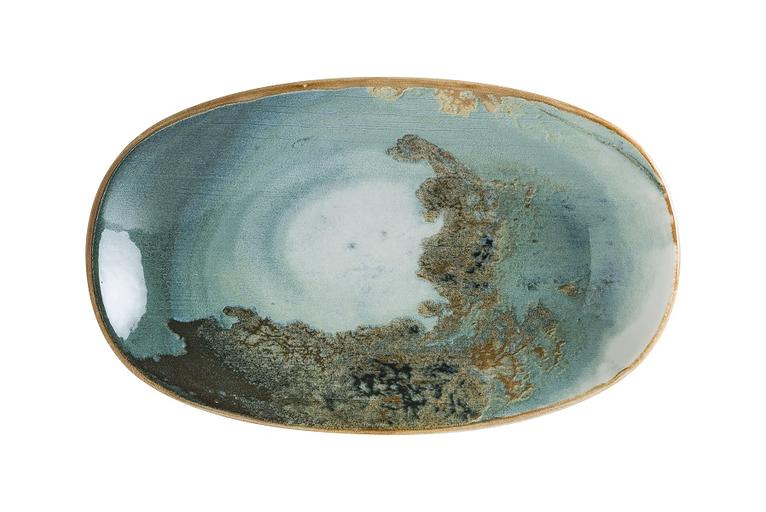 Блюдо овальное 150*85 мм. Футура, форма Гурмэ /1/12/3168/ фото 1