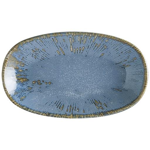 Блюдо овальное 150*85 мм. Снэл Небо, форма Гурмэ /1/12/ фото 1