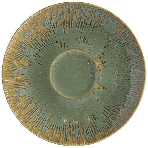 Блюдце d=120 мм. Снэл Зеленый чай (чашка 71206) /1/6/ фото 1