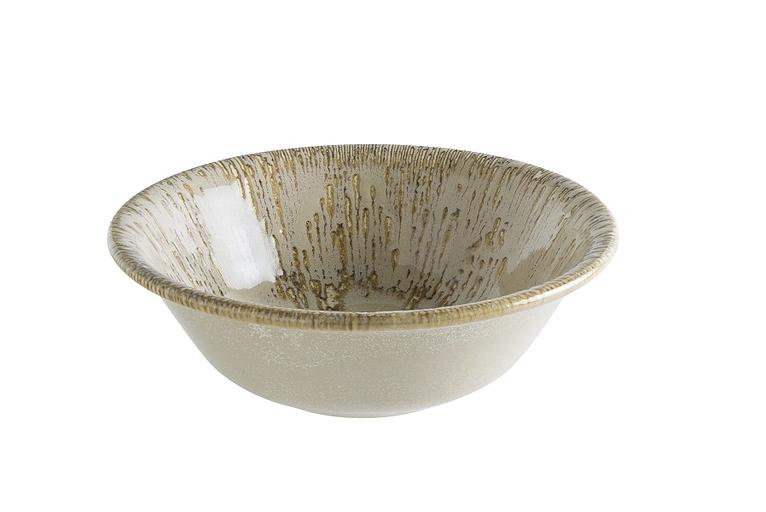 Салатник d=160 мм. 400 мл. h=53 мм. (тарелка подст.71144) Снэл Песок, форма Гурмэ /1/12/ фото 1