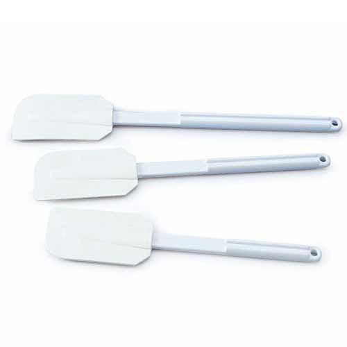 Лопатка кондитерская 31 см. раб. часть 11,5*7 см. резиновая /1/ фото 1