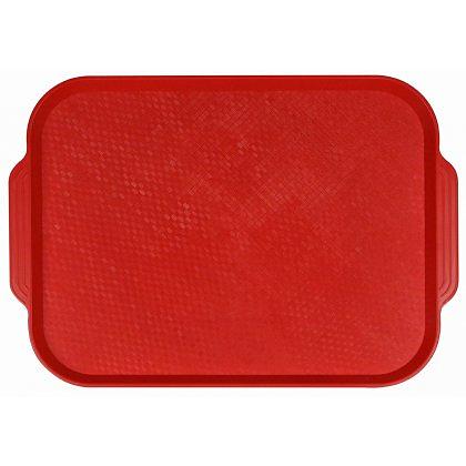 Поднос 45*35,5 см. красный поверхность классик (163) MG /1/10/ фото 1