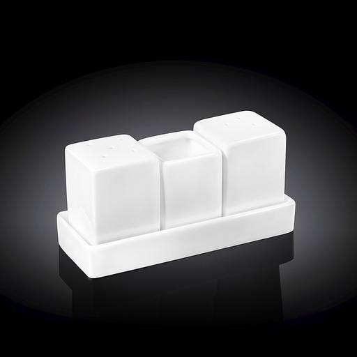 Набор для специй 3 пр. на подставке Wilmax /1/36/ фото 1