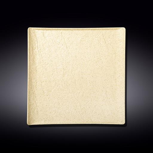 Тарелка квадр. 270*270 мм. Сэнд Wilmax /2/12/ фото 1