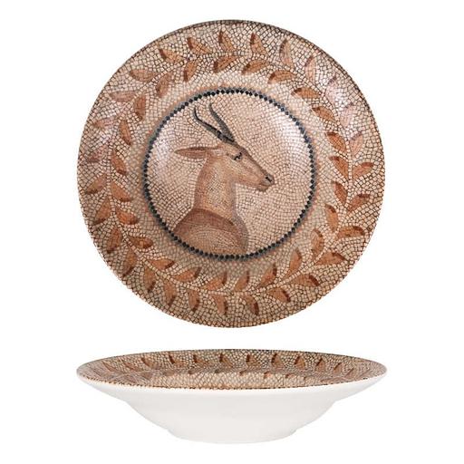 Тарелка d=240 мм. глубокая 400 мл. h=52 мм. Месопотамия, форма Гурмэ /1/6/ фото 1