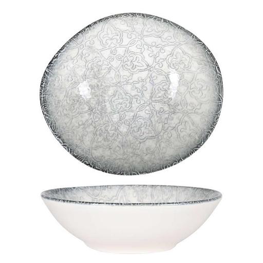 Салатник d=180 мм. 470 мл. h=55 мм. Текендама, форма Ваго /1/12/ фото 1