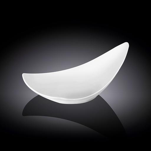 Салатник 195*100 мм. 200 мл. h=50/80 мм. приподнятый край Wilmax /6/48/ фото 1