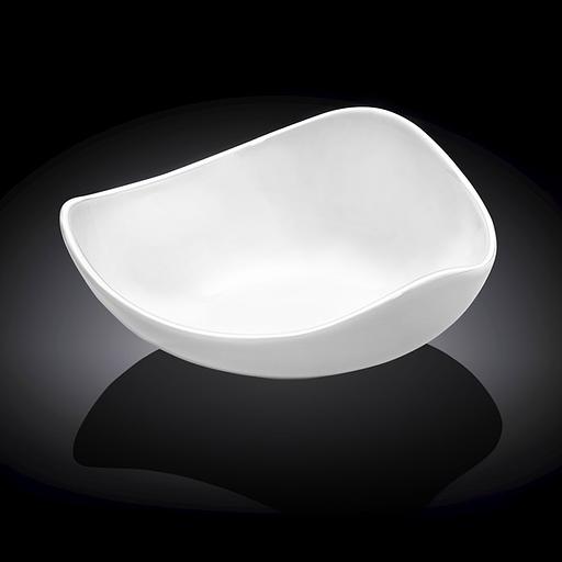 Салатник 185*185 мм. 600 мл. h=70 мм. треугольный Wilmax /6/36/ фото 1