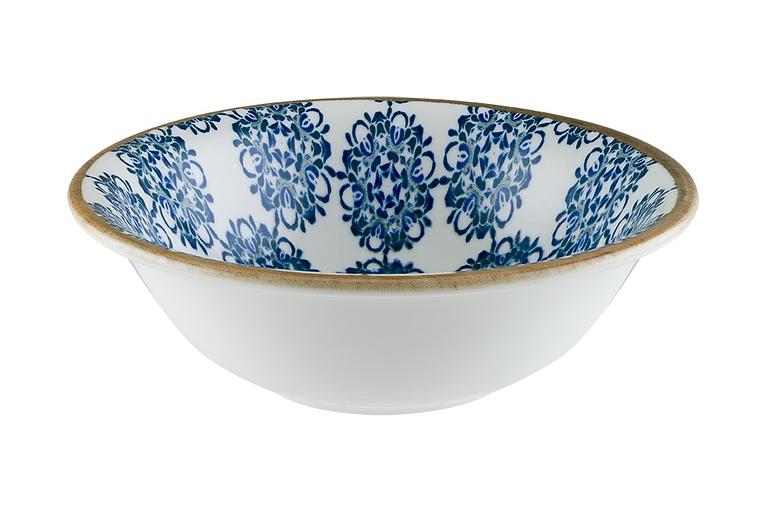 Салатник d=160 мм. 400 мл. h=53 мм. Калиф Лотус, форма Гурмэ /1/12/ фото 1