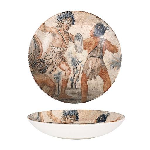 Тарелка d=230 мм. глубокая 1000 мл. h=45 мм. Месопотамия Османия, форма Банкет /1/12/ фото 1