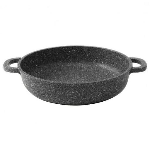 Сковорода d=30 см. h=7,5 см. алюм. с антиприг. покрыт. с 2 ручками в крапинку /1/ фото 1