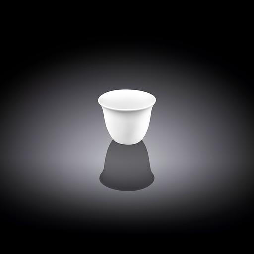 Чашка 75 мл. кофейная d=62 мм. h=48 мм. без ручки Wilmax /12/216/ фото 1