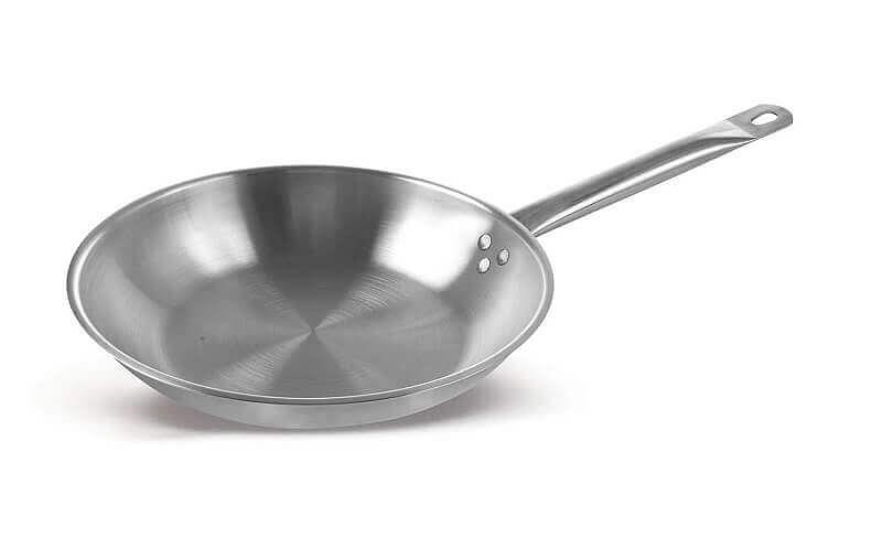 Сковорода d=20 см. h=5 см. нерж. (индукция) SATIN POLISHING /1/ фото 1