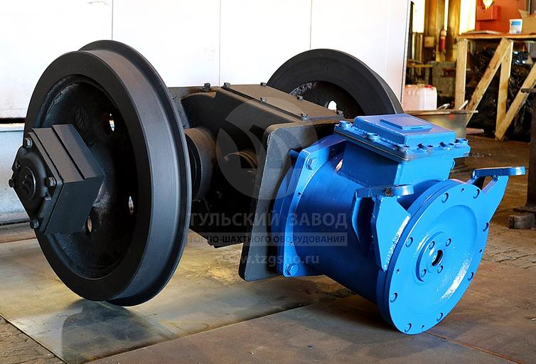 Инновационный шахтный электровоз с двигателем СДПМ-13 фото 3