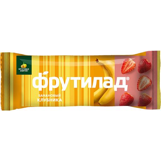 Батончик Фрутилад банановый с клубникой, 30 г ОПТ фото 1