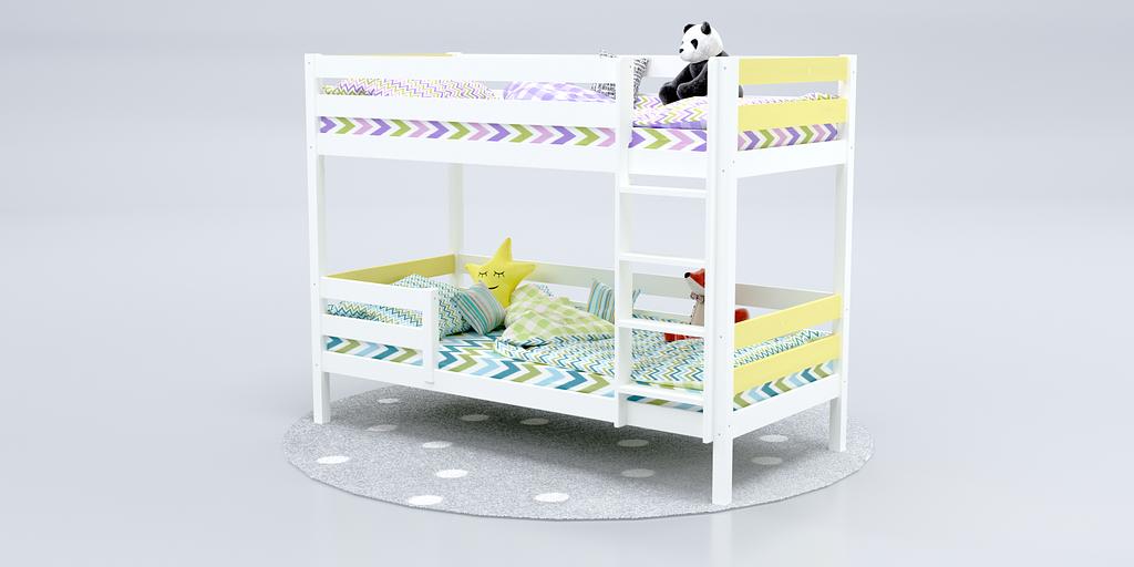 Кровать детская двухъярусная Савушка 01 фото 7