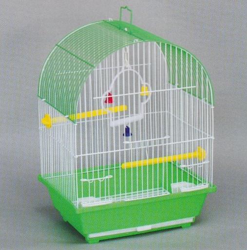 Клетка IB11 для птиц 30×23×39 см эмаль ОПТ фото 1