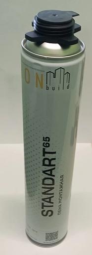 Пена монтажная всесезонная KRONbuild Standart 65, 800 мл фото 2