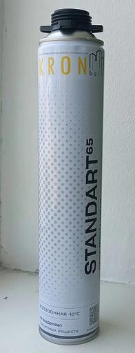 Пена монтажная всесезонная KRONbuild Standart 65, 800 мл фото 3