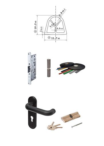 Дверь металлическая противопожарная остекленная однопольная 01 EI-60 WENT 15х30 ОСТ. 30х40 фото 4