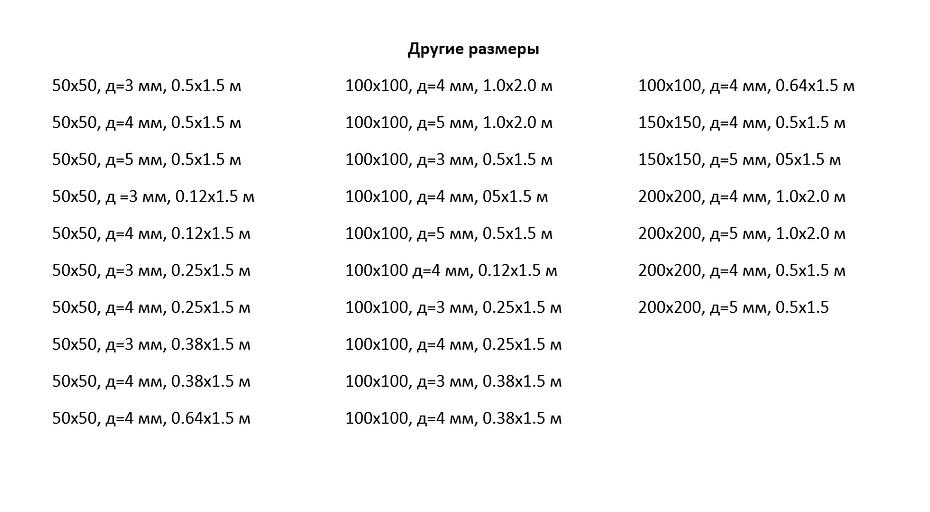 The storage network is 100x100 cells, d=3 mm, 0,12x1,5 m. фото 2