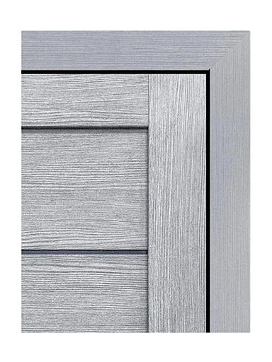 Межкомнатная дверь Тренд Т-1 ясень дымчатый со стеклом фото 2