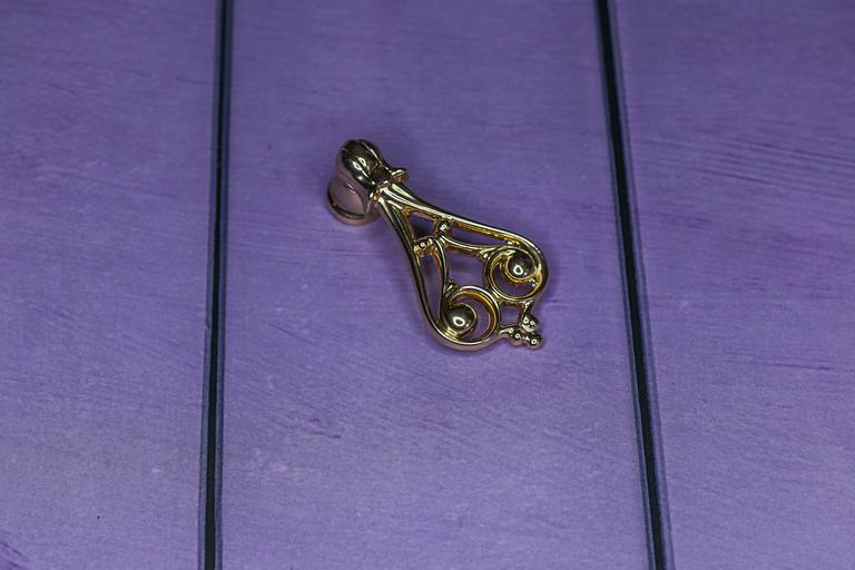 Ручка классическая «Колокольчик» К-2 золото фото 1