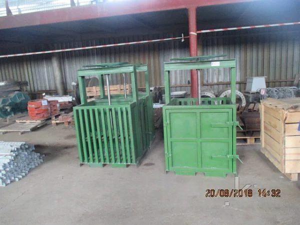 Пресс механический для макулатуры и ПЭТ бутылок ПМ-1 фото 2