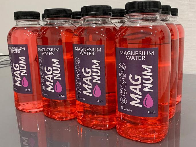 Витаминизированная вода Magnum «Magnesium Rose Water» 0,5 л фото 1