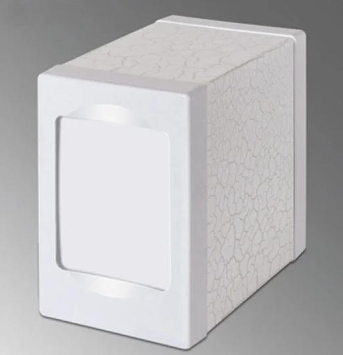 Диспенсер для настольных салфеток Престиж, белый (Турция) фото 1