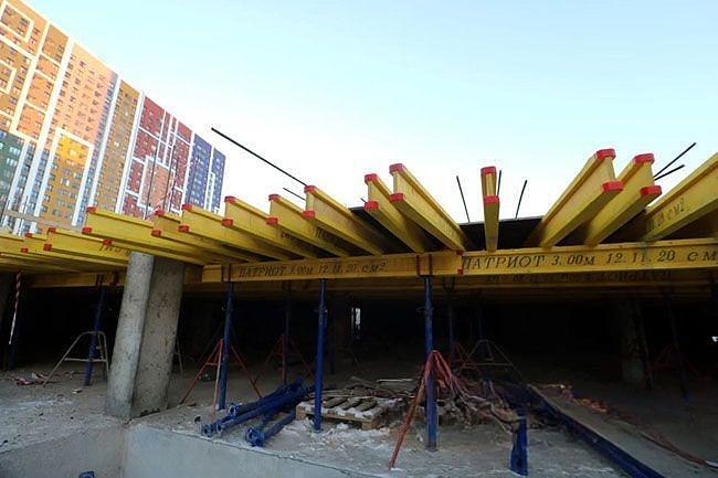 Балка «Патриот» 3,0 м, двутавровая деревянная с заглушками фото 1