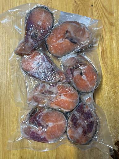 Стейк форели (приголовки) свежемороженый фото 1