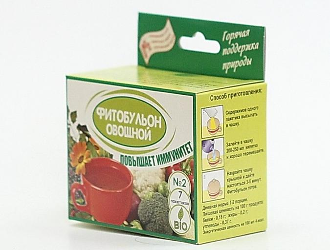Фитобульон овощной № 2 Соль Жизни «Повышение иммунитета» 41 г ОПТ фото 3