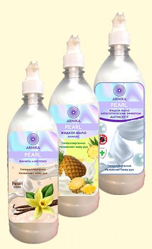 Жидкое мыло «Arnika Pearl Eco» 1 л фото 2