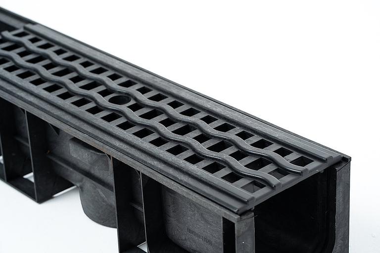 Решетка пластиковая DN100L500 фото 5