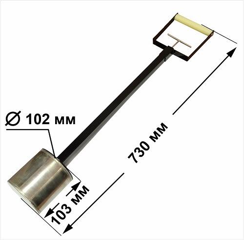 Магнитный сборщик-искатель с функцией сброса и удлиненной ручкой (магнитный коллектор) фото 5