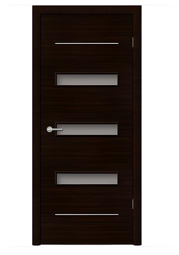 Межкомнатная дверь Трио (серебро) ОПТ фото 1