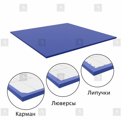 Борцовский ковер Line Sport одноцветный, ПВХ 630-650 г/м² ОПТ фото 2