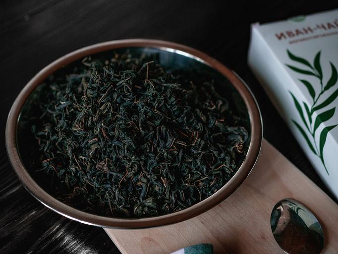 Иван-чай чёрный ферментированный с мятой 50 г, опт фото 5