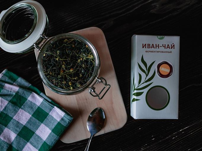 Иван-чай чёрный ферментированный с ромашкой 50 г, опт фото 1
