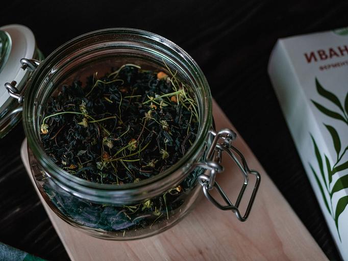 Иван-чай чёрный ферментированный с ромашкой 50 г, опт фото 4