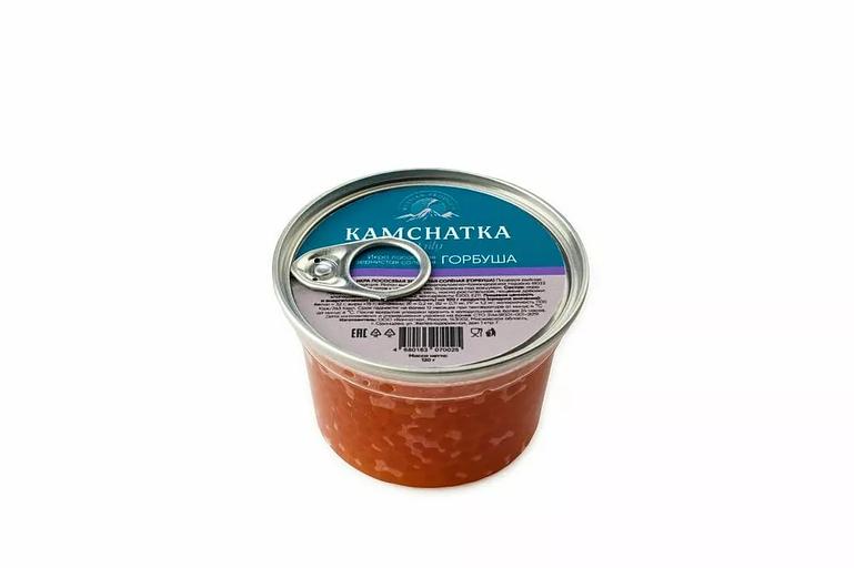 Икра лососевая зернистая (горбуша), соленая 220 г фото 2