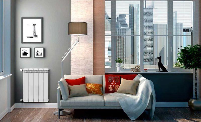 Алюминиевый секционный радиатор Теплоприбор АР1-500 фото 2