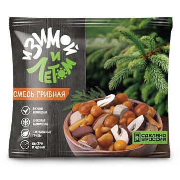 Замороженная грибная смесь «И зимой, и летом», 400 г ОПТ фото 1