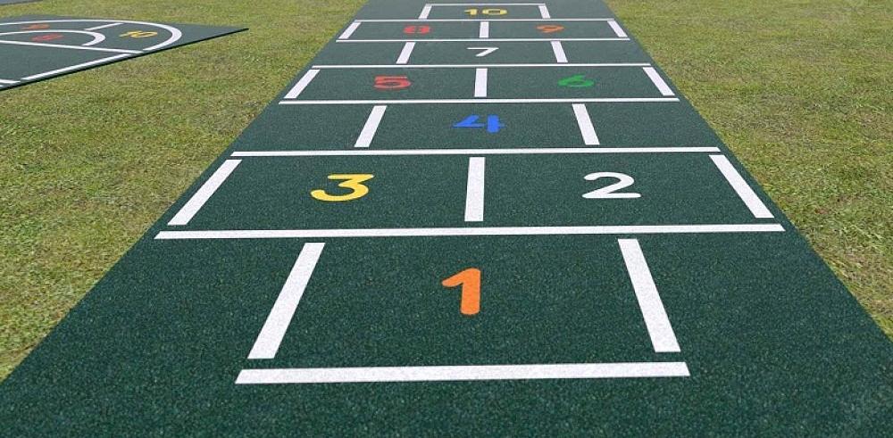 Детская резиновая игровая дорожка «Классики» фото 1