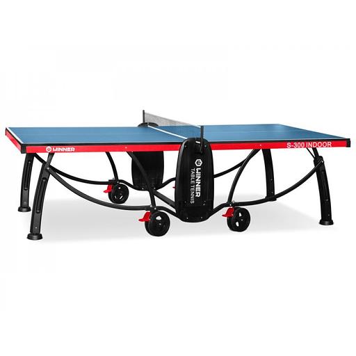 Теннисный стол складной для помещений Winner S-300 Indoor с сеткой фото 2