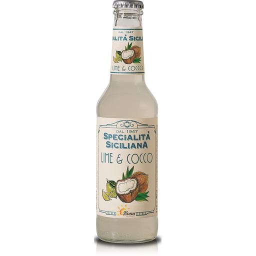 Лимонад Bona «Lime Cocco» (лимон и кокос), 275 мл ОПТ фото 1
