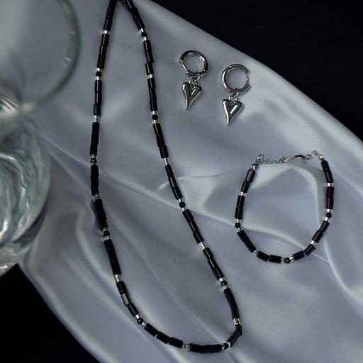 Чокер из черного агата «Амулет ночи», опт фото 1