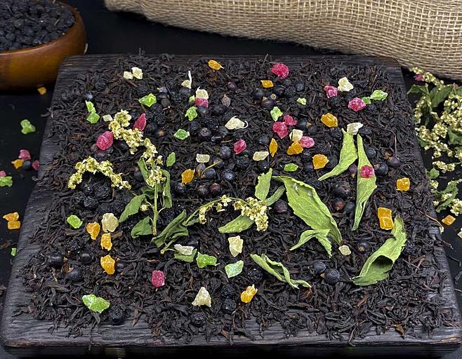 Авторский чай «Домашний с черёмухой» ОПТ фото 1